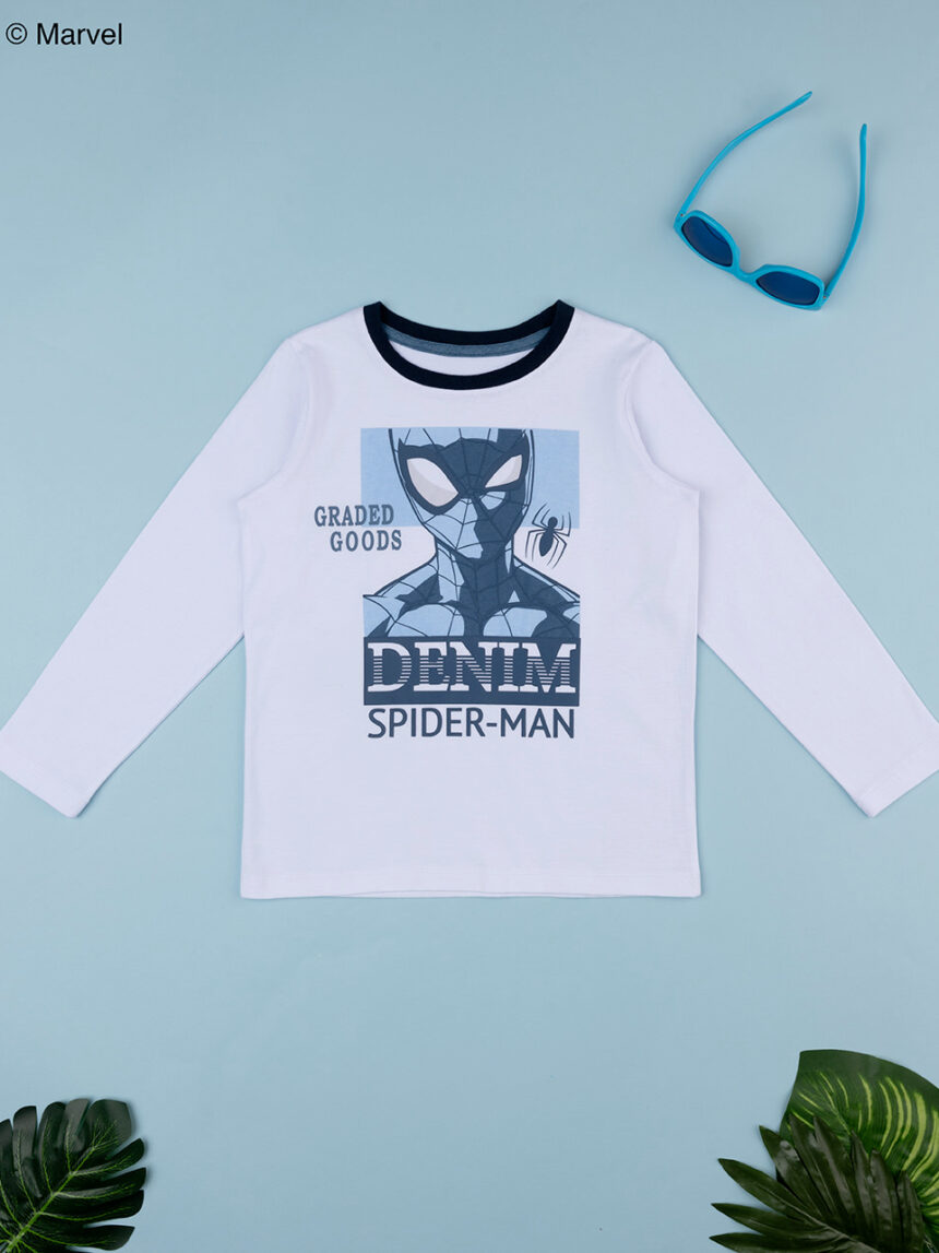 T-shirt maniche lunghe bambino "spiderman" - Prénatal