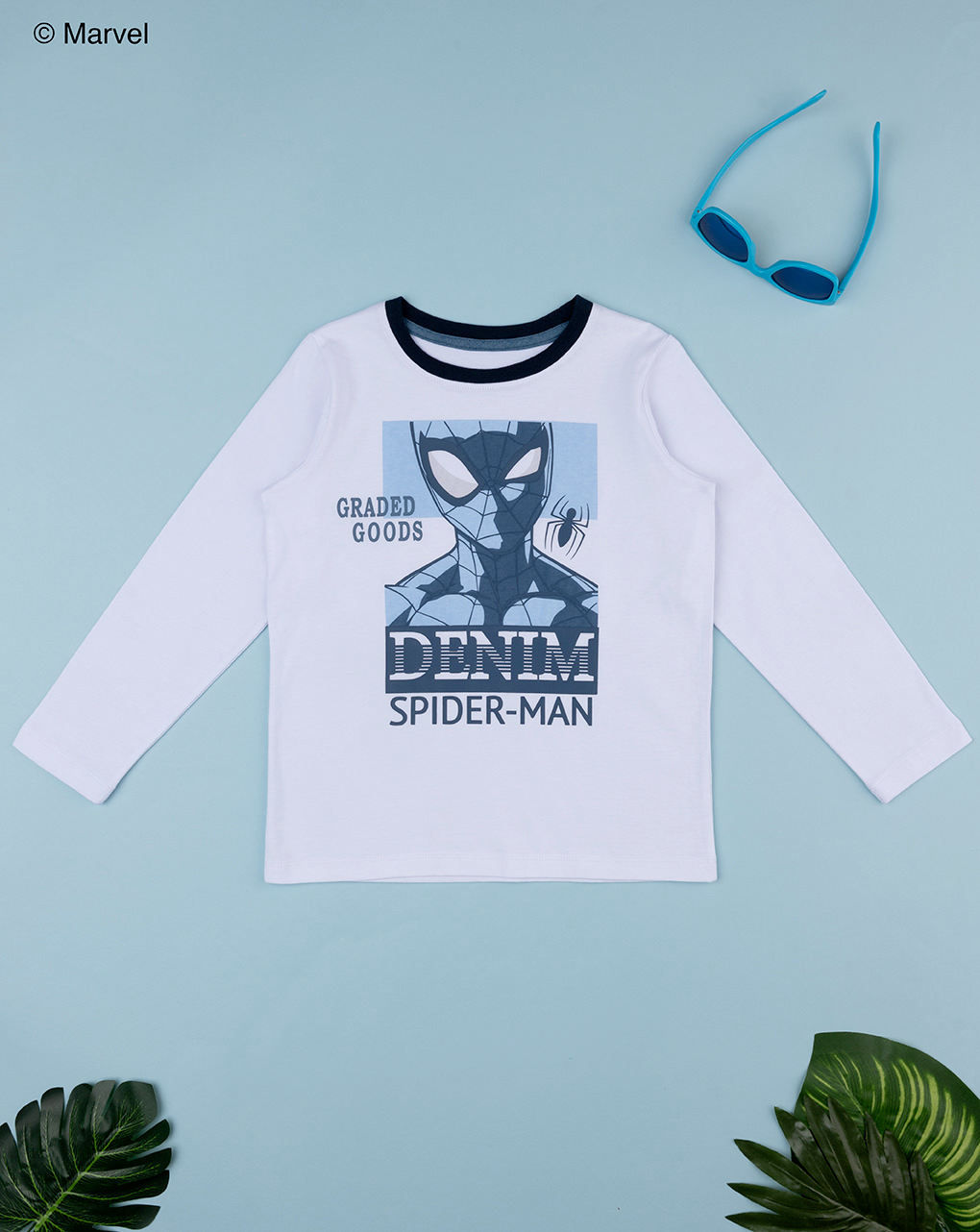 T-shirt maniche lunghe bambino "spiderman"