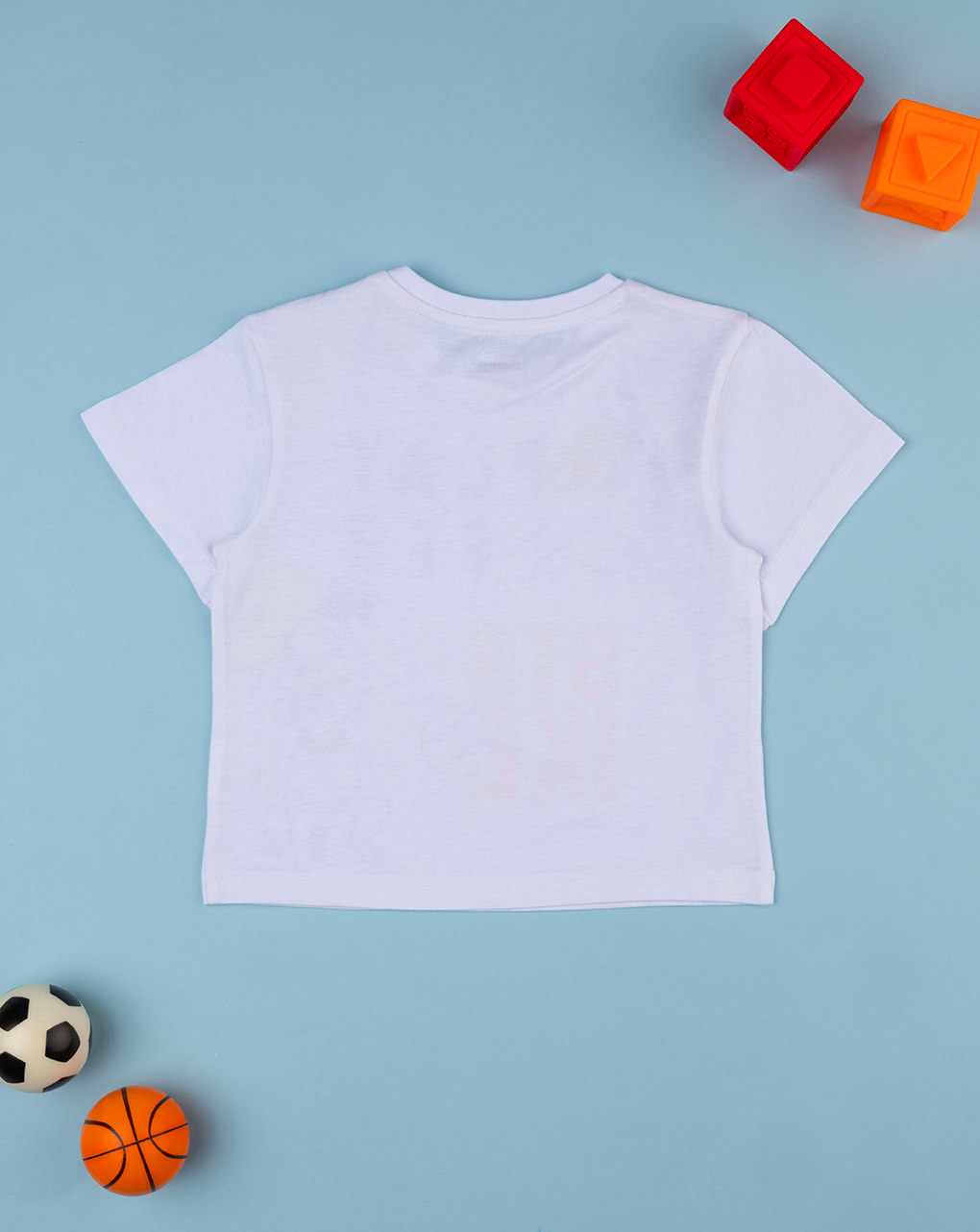 T-shirt bimbo bianca stampata - Prénatal