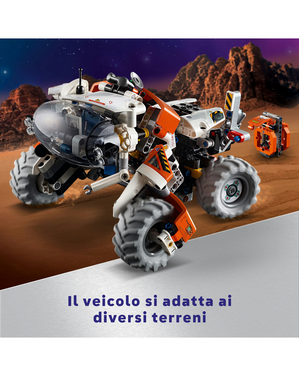 Loader spaziale lt78 - 42178 - lego technic - LEGO