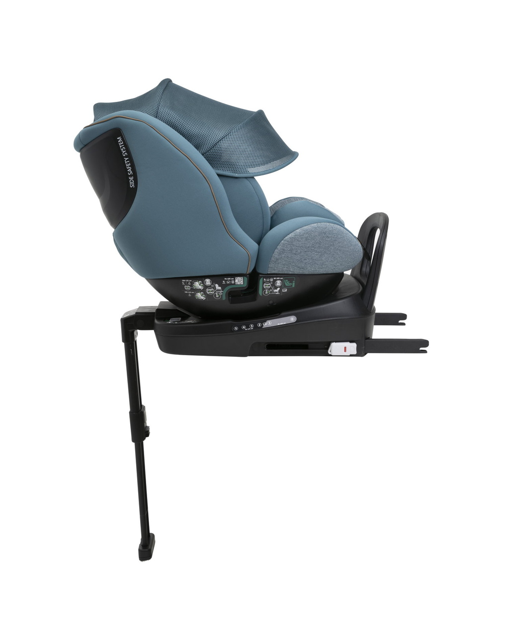 Chicco seat3fit i-size air (40-125 cm) teal melange - chicco - Chicco