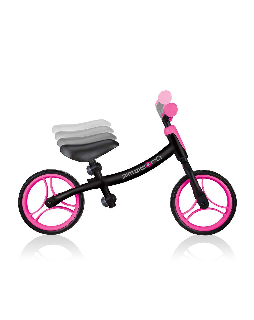 Go bike - nero e rosa neon - globber - Globber
