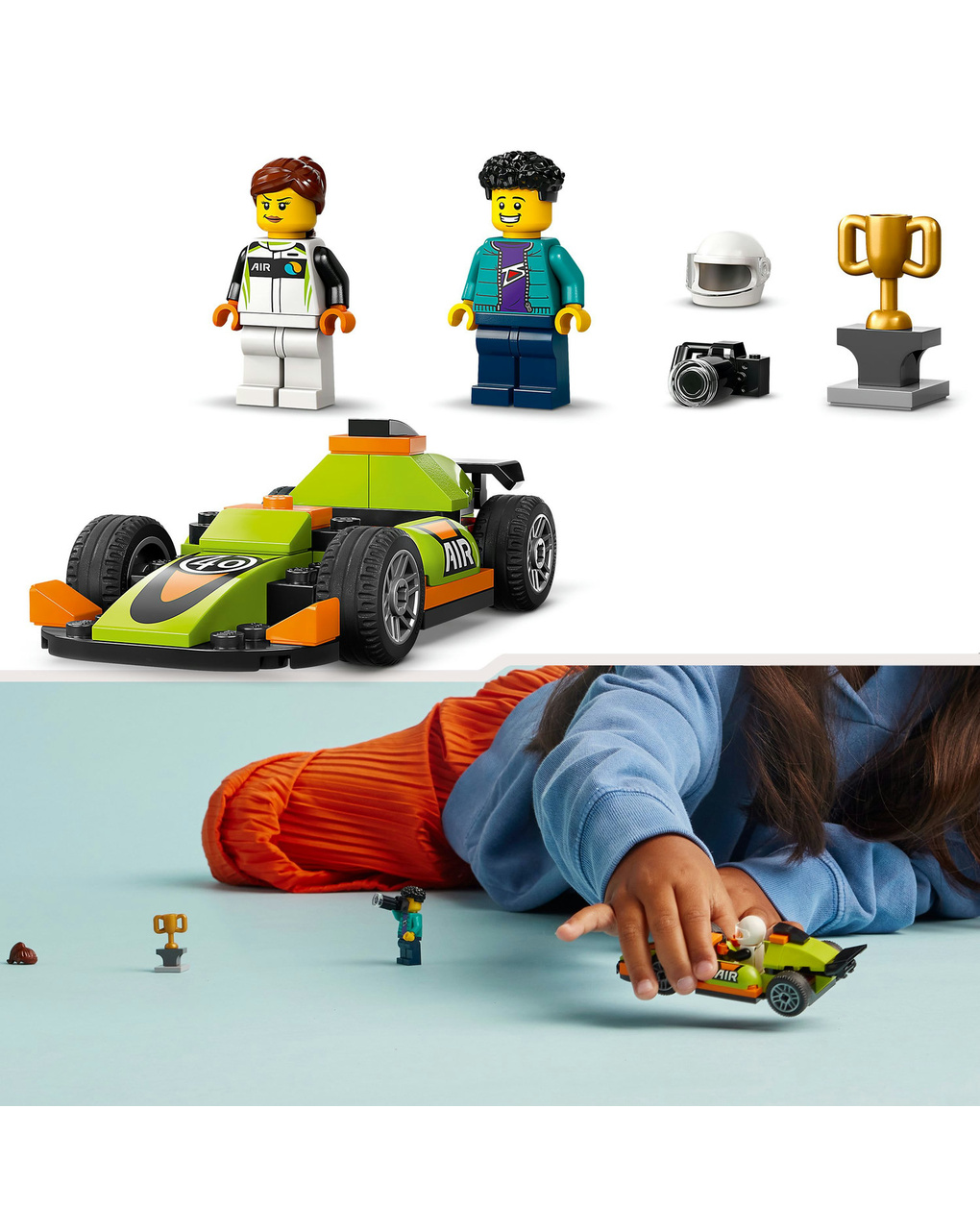 Auto da corsa verde - 60399 - lego city - LEGO