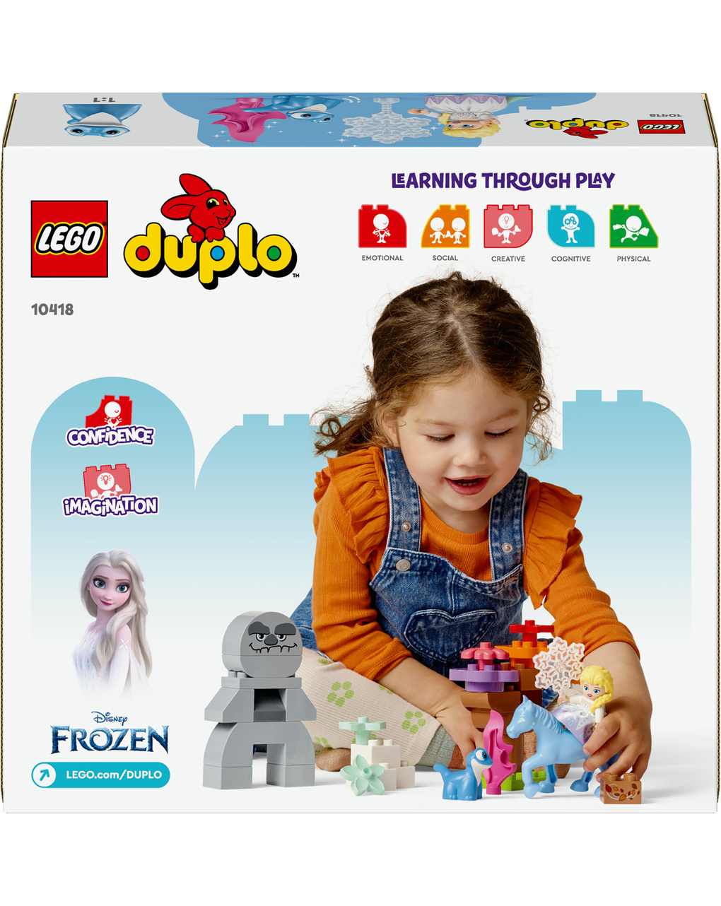 Elsa e bruni nella foresta incantata disney - 10418 - lego duplo