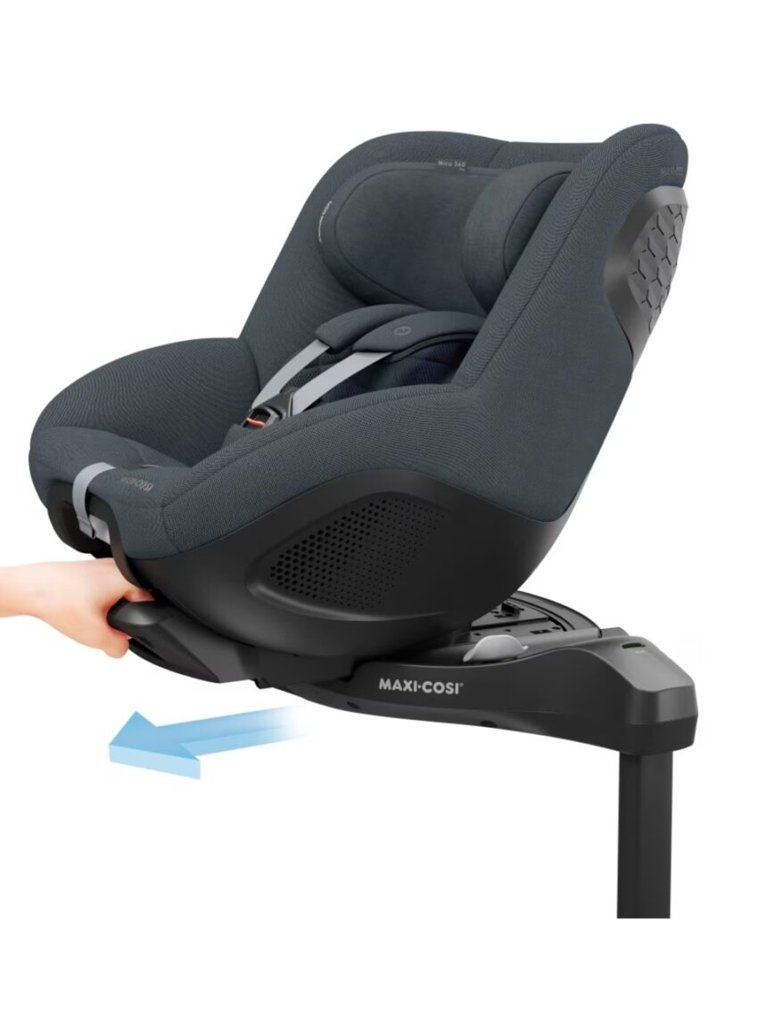 Seggiolino auto mica 360 pro con base integrata (40-105 cm) authentic graphite - maxi cosi - Maxi-Cosi