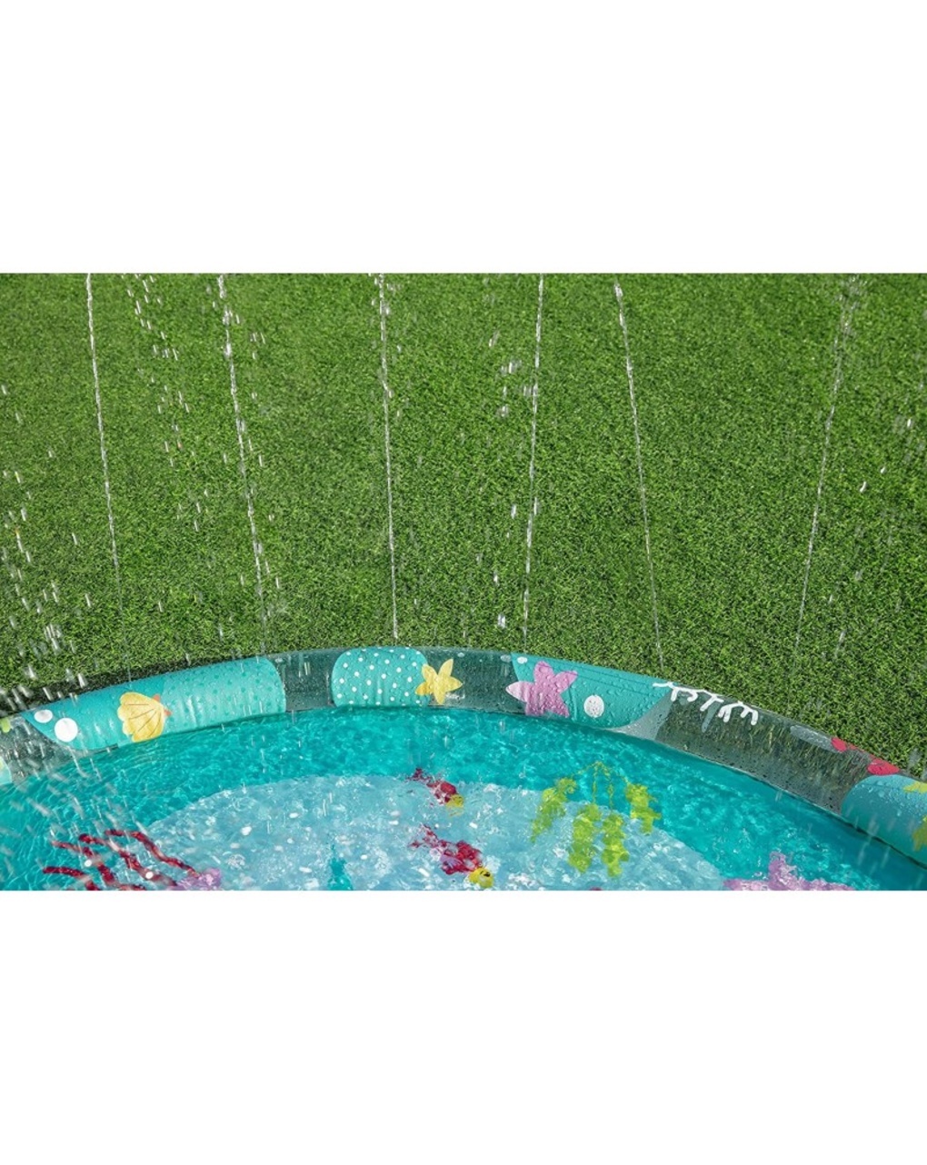 Tappetino splash fondale marino con spruzzi - 2+ - bestway