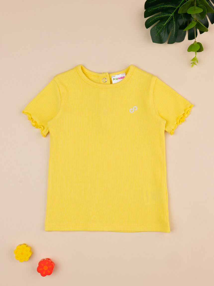 T-shirt bimba gialla - Prénatal