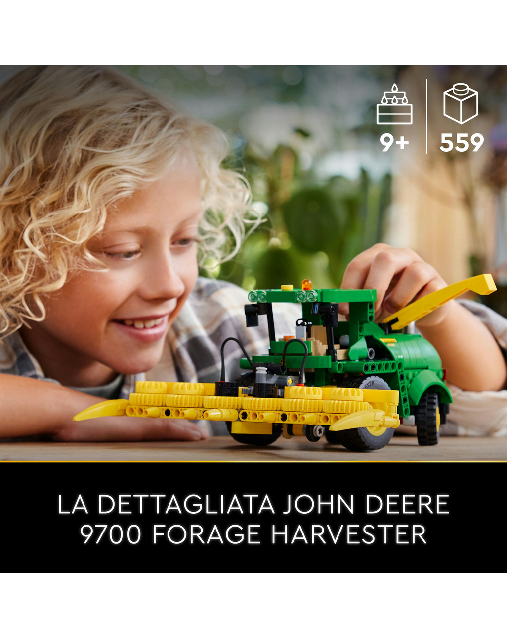 John deere 9700 forage harvester - 42168 - lego technic - LEGO