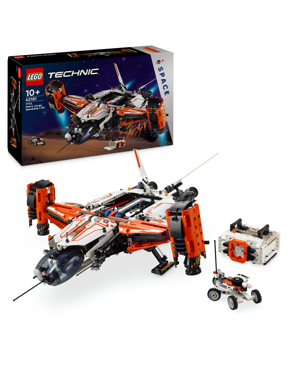 Astronave heavy cargo vtol lt81 - 32181 - lego technic - LEGO