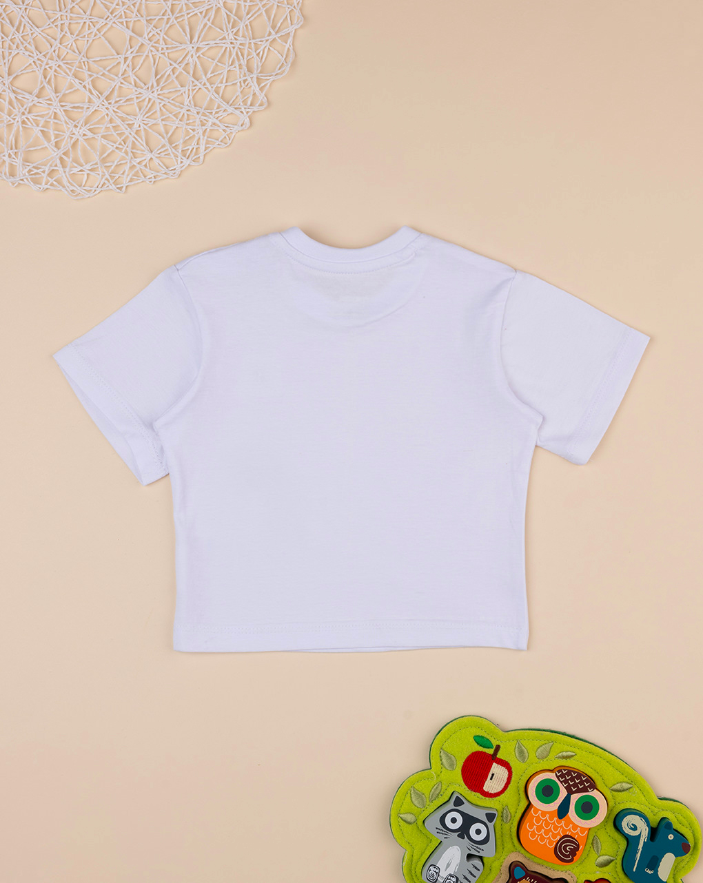 T-shirt maniche corte bianca bimbo - Prénatal
