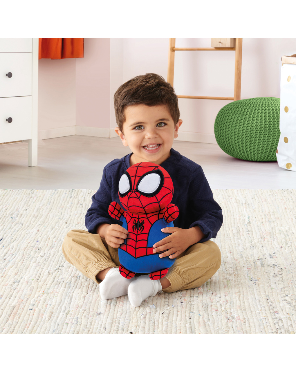 Peluche spidey cm 25 - squishmallows hugmees