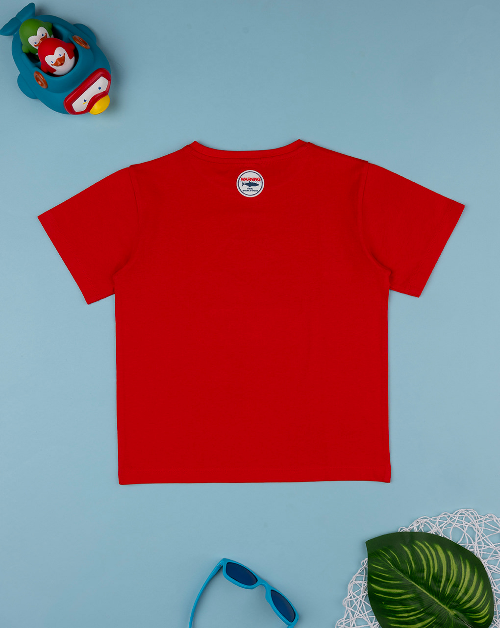 T-shirt bimbo rossa