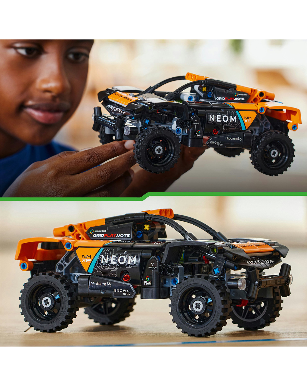 Neom mclaren extreme e race car - 42166 - lego technic - LEGO
