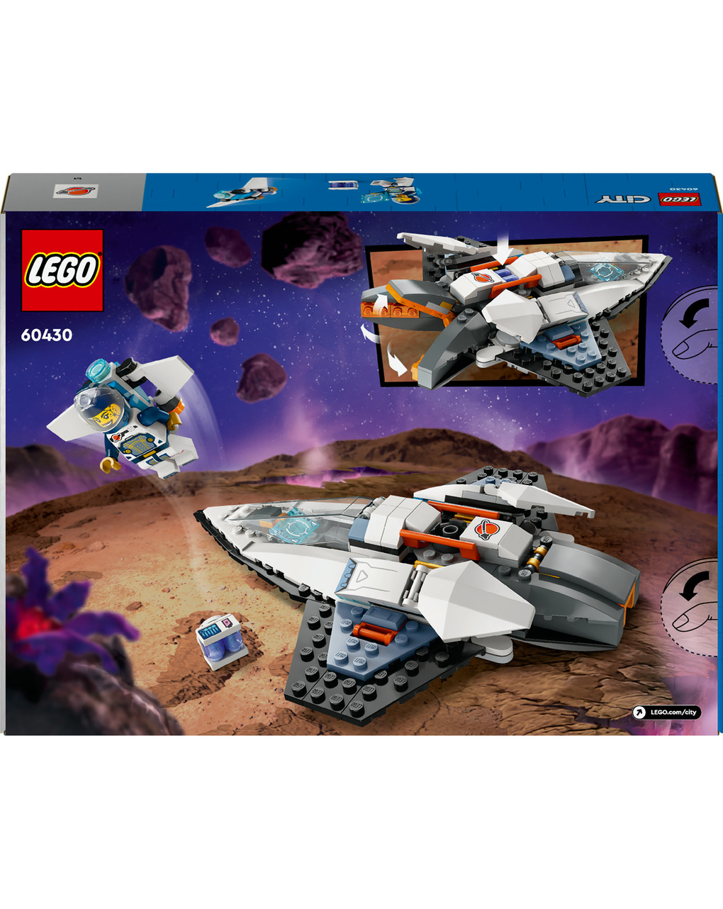 Astronave interstellare - 60430 - lego city - LEGO