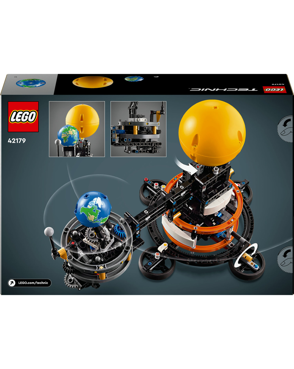 Pianeta terra e luna in orbita - 42179 - lego technic - LEGO