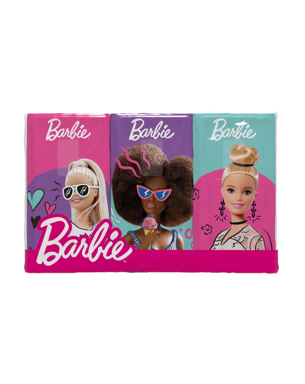 Fazzoletti barbie 6pack vaniglia - clean paper - CLEAN PAPER