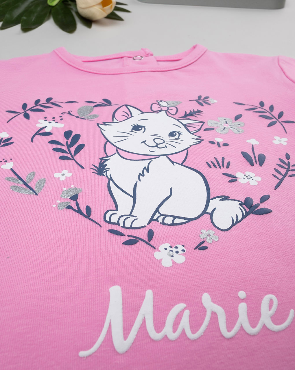 T-shirt bimba rosa marie