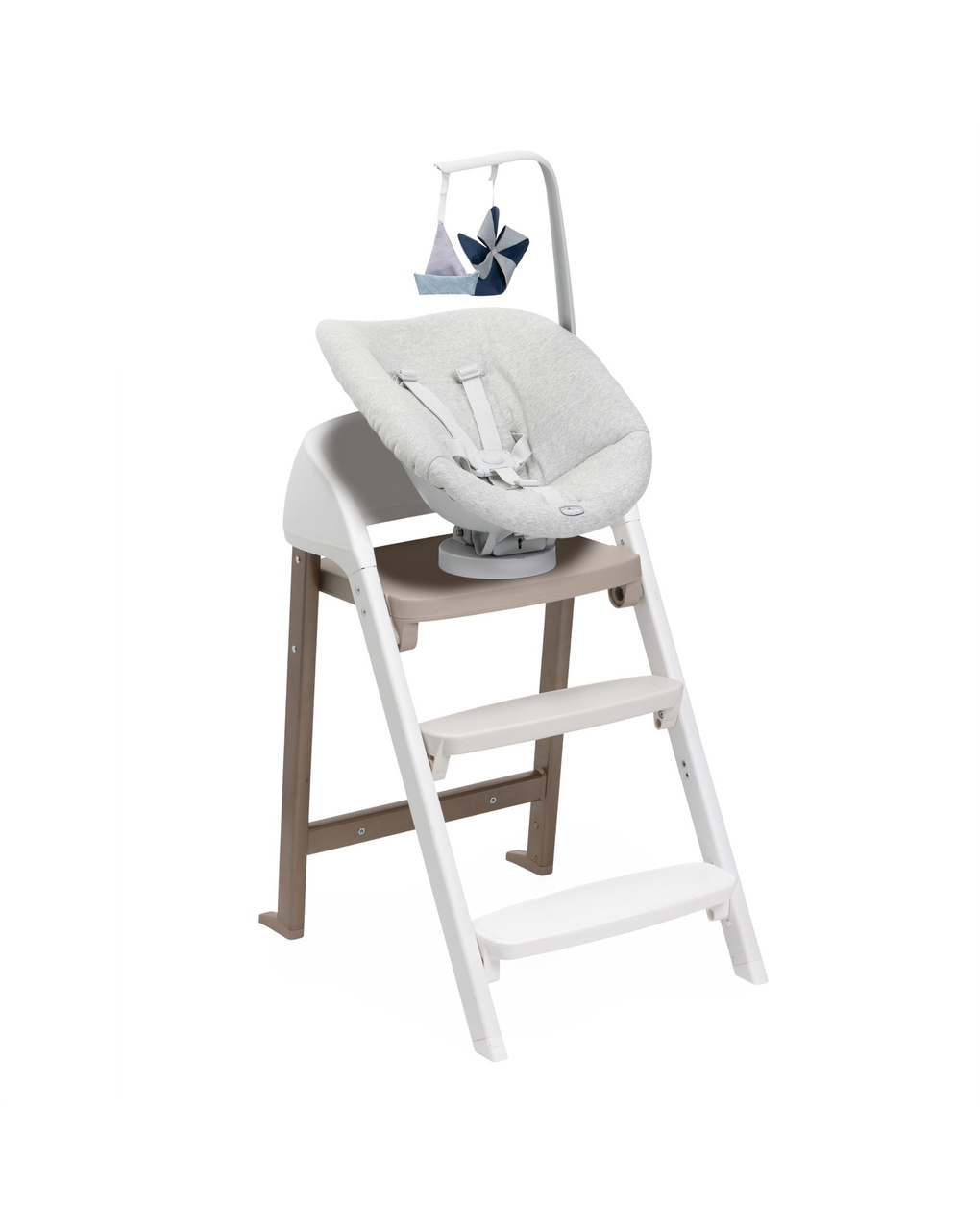 Kit neonato crescendo recliner grey - chicco