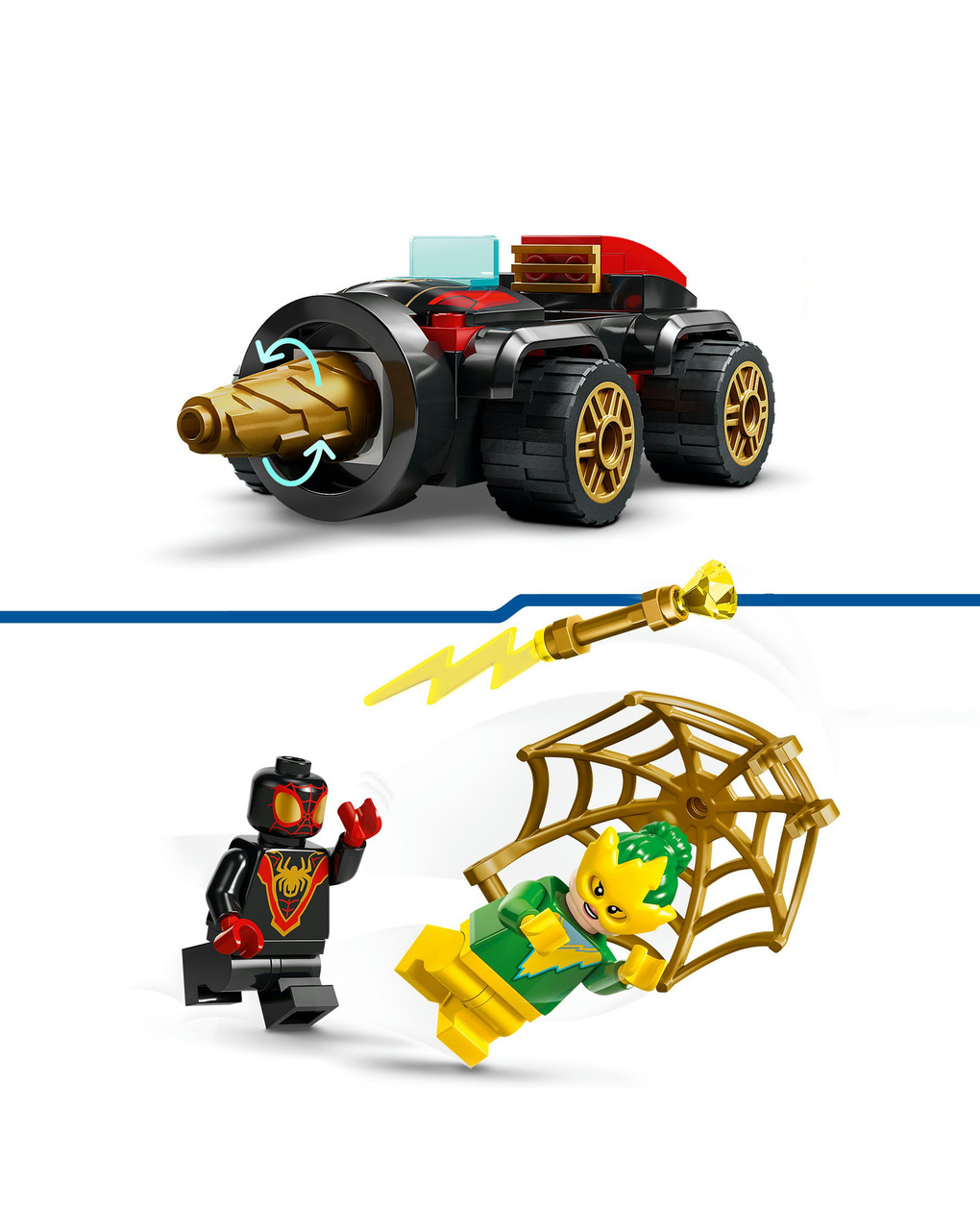 Spidey e i suoi fantastici amici veicolo trivella di spider-man  10792  - lego
