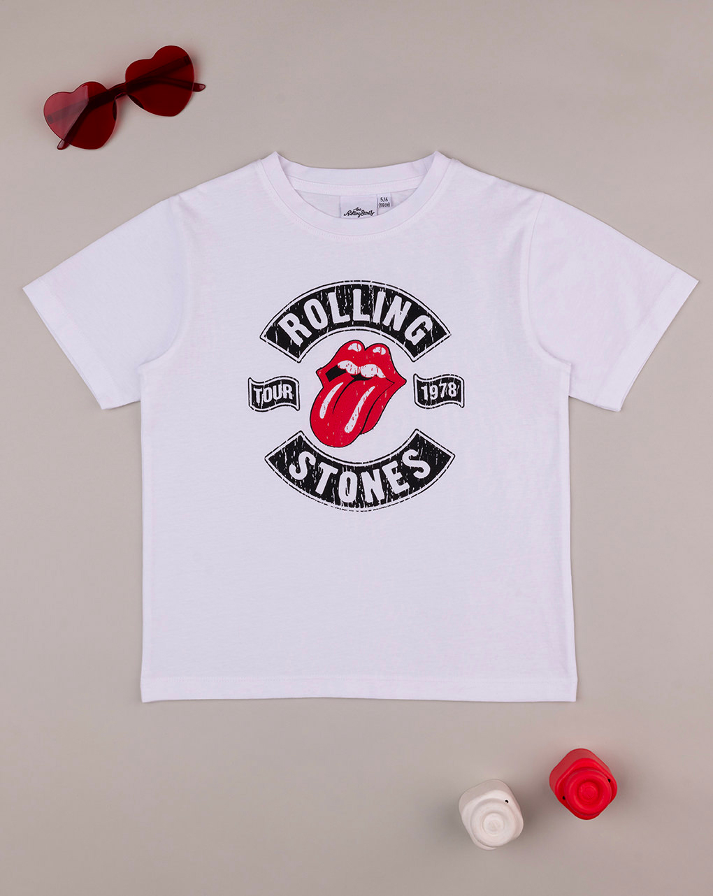 T-shirt bambino "rolling stones"