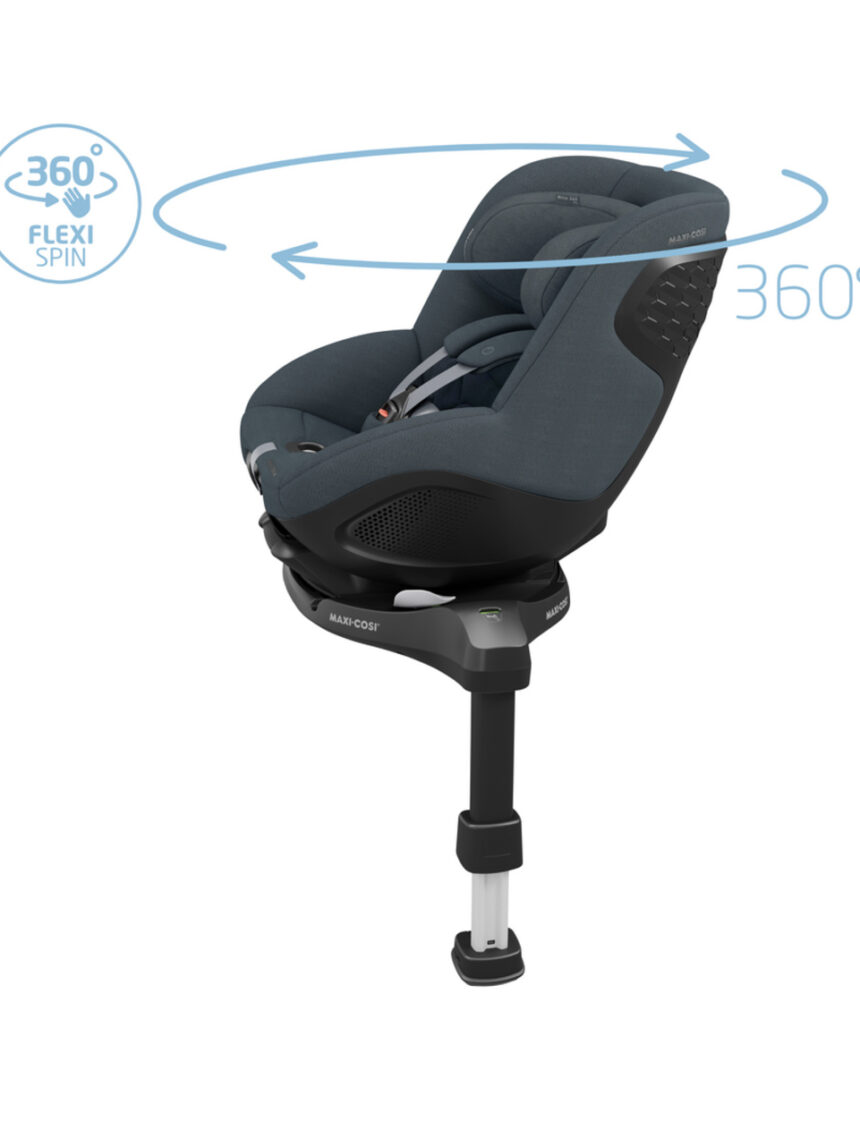 Seggiolino auto mica 360 pro con base integrata (40-105 cm) authentic graphite - maxi cosi - Maxi-Cosi