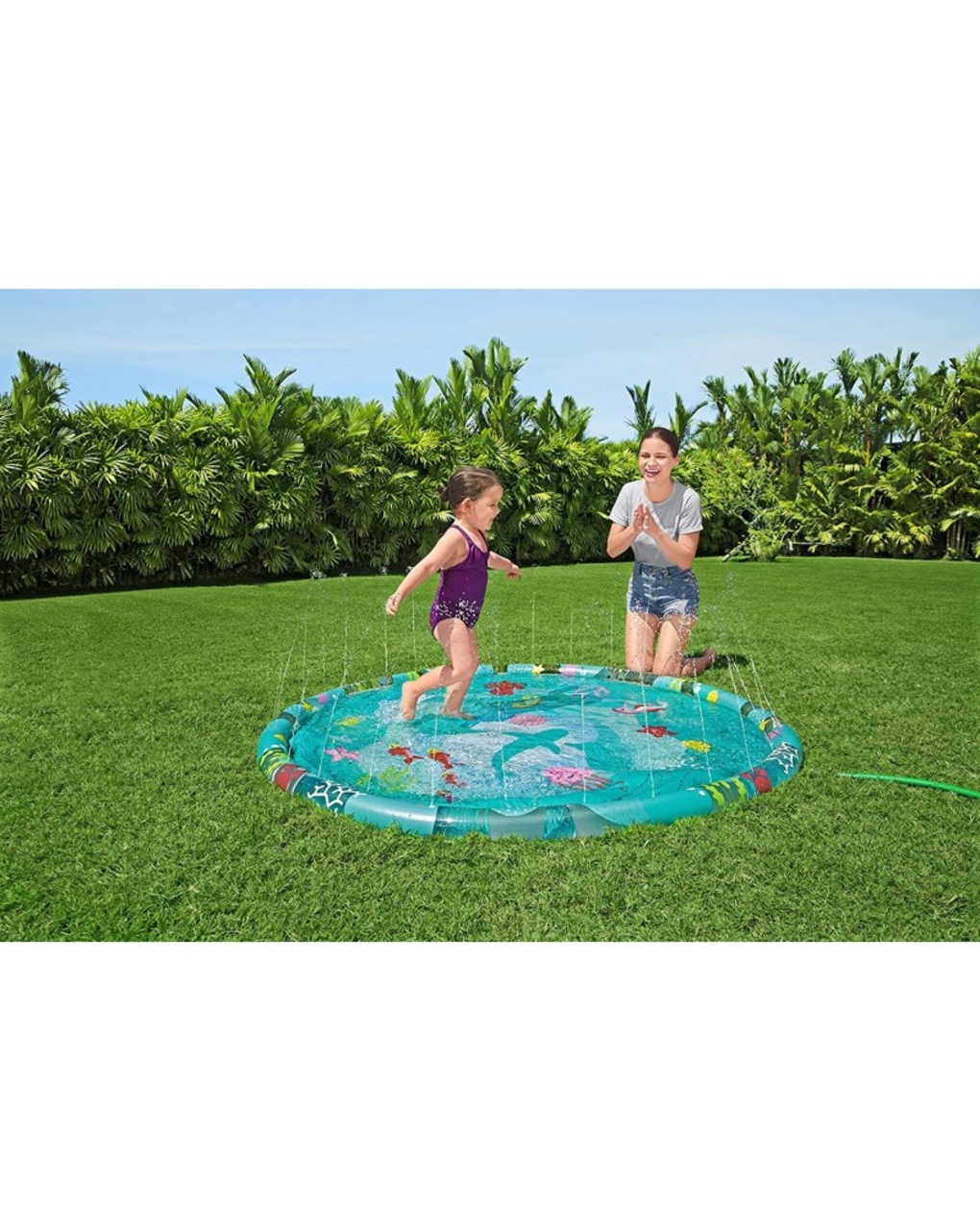 Tappetino splash fondale marino con spruzzi - 2+ - bestway