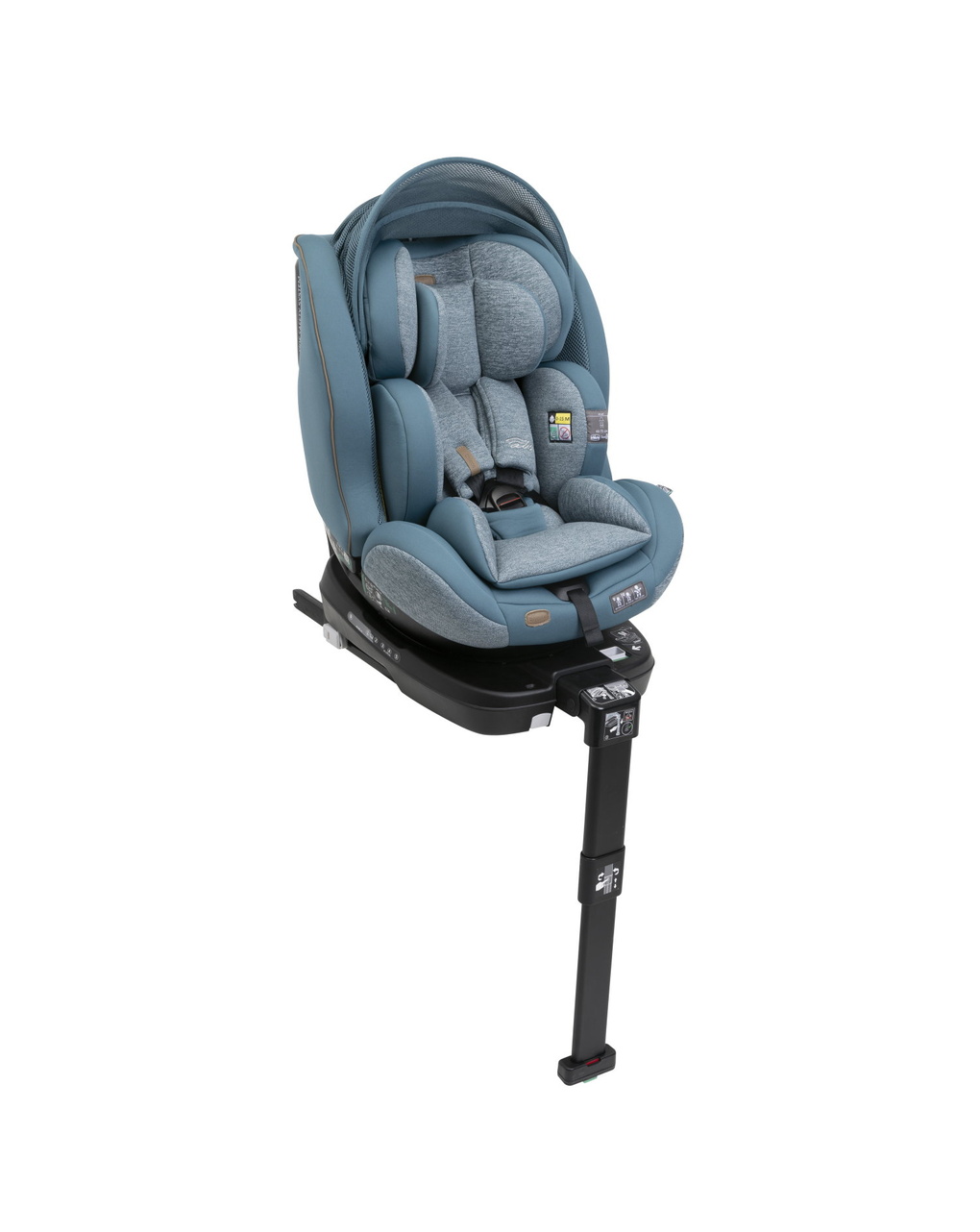 Chicco seat3fit i-size air (40-125 cm) teal melange - chicco