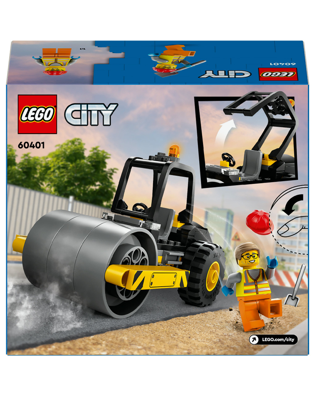 Rullo compressore - 60401 - lego city - LEGO