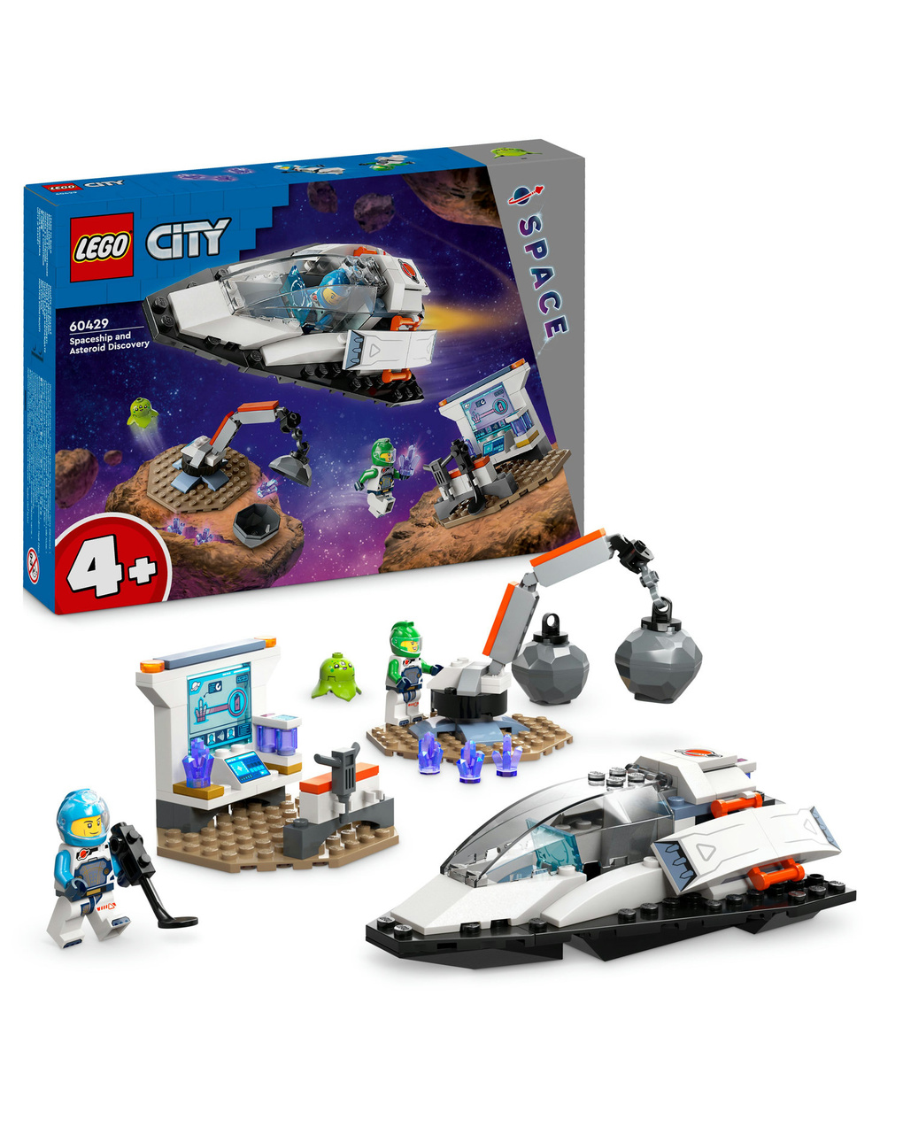 Navetta spaziale e scoperta di asteroidi - 60429 - lego city - LEGO