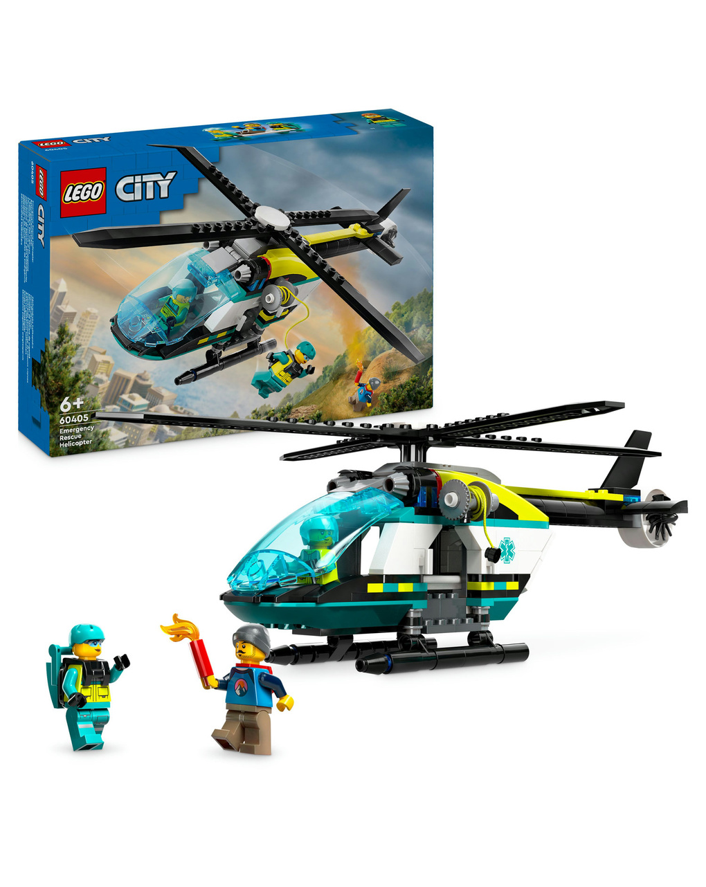 Elicottero di soccorso di emergenza - 60405 - lego city