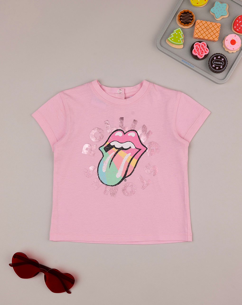 T-shirt bimba rosa stampata - Prénatal