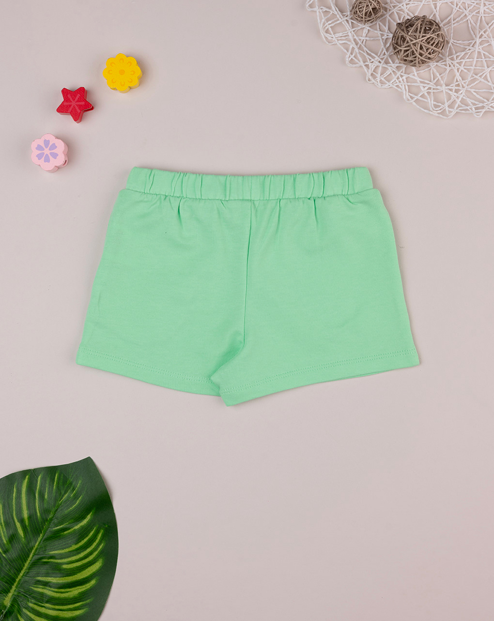 Shorts bimba verde - Prénatal