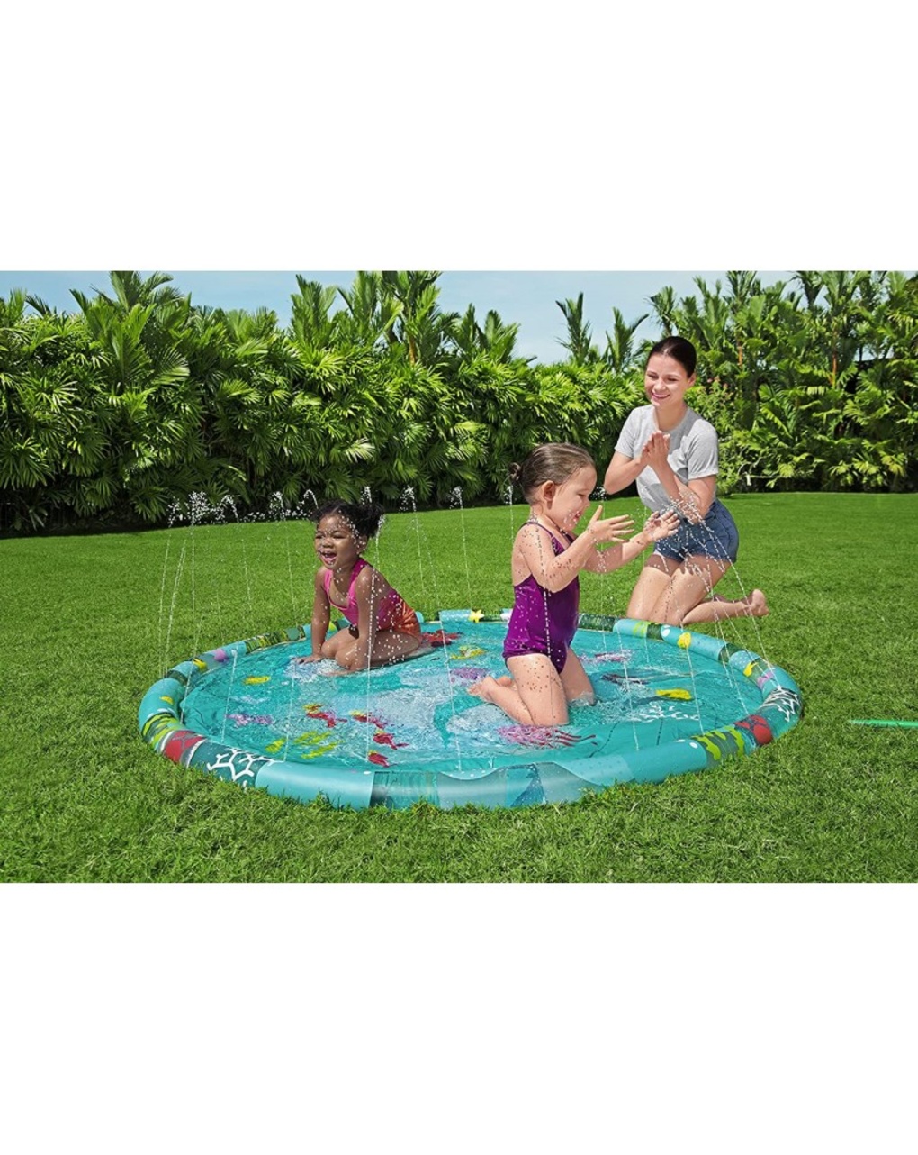 Tappetino splash fondale marino con spruzzi - 2+ - bestway