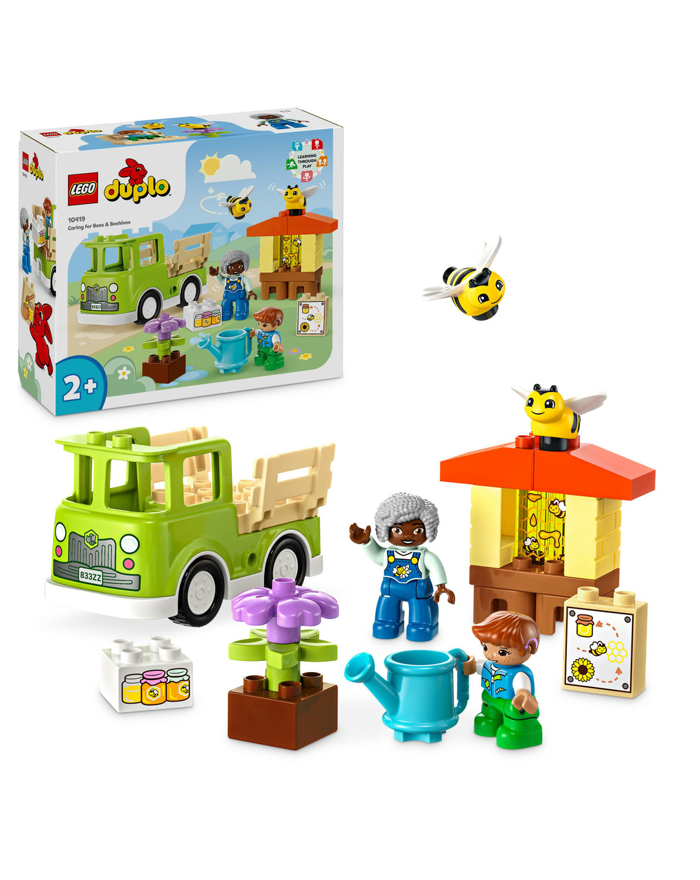 Camion giocattolo cura di api e alveari - 10419 - lego duplo