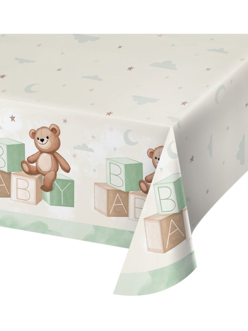 Tovaglia carta 137 x 259 cm - teddy bear - Bigiemme