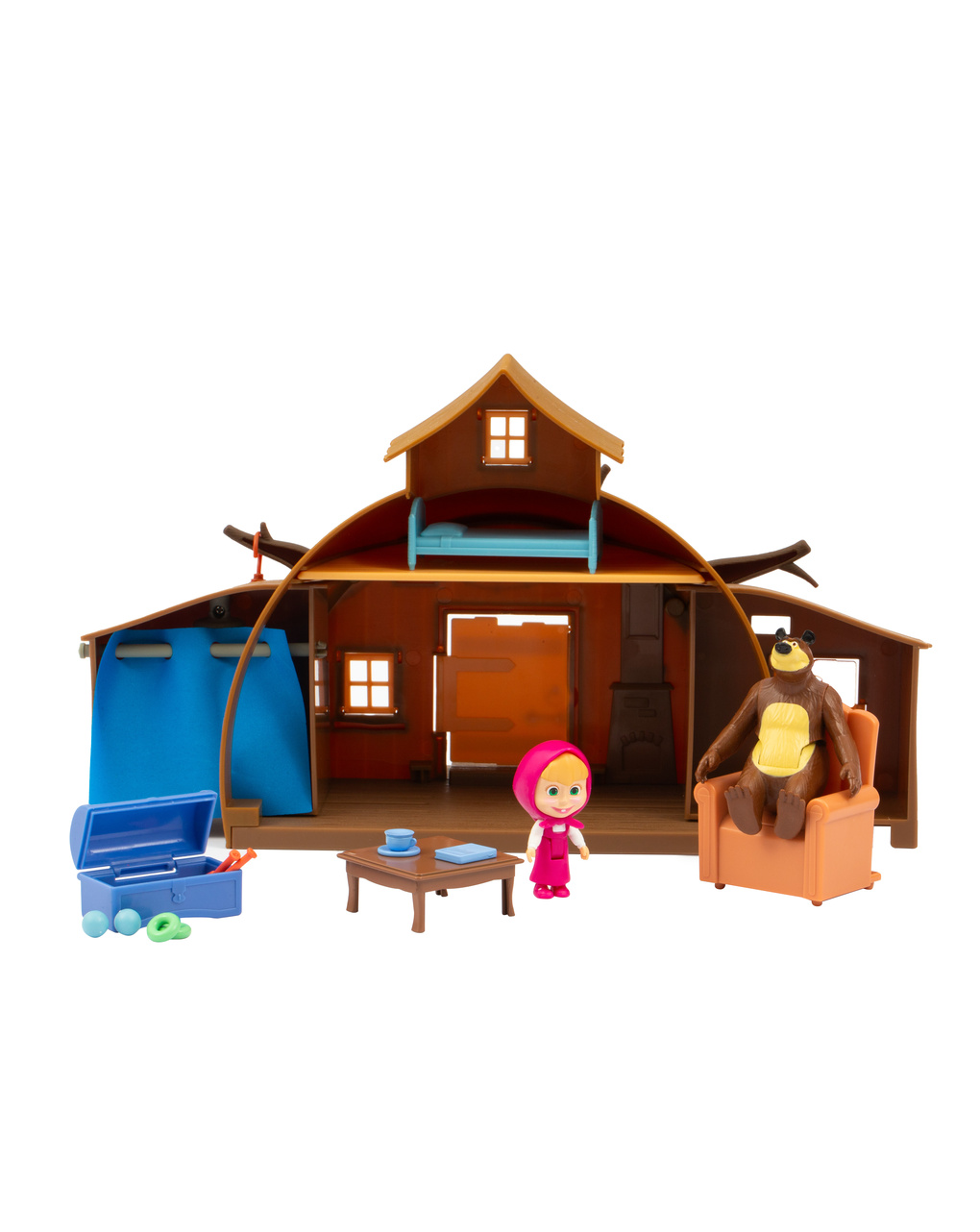 Playset casa con 2 personaggi inclusi - 3+ - masha e orso