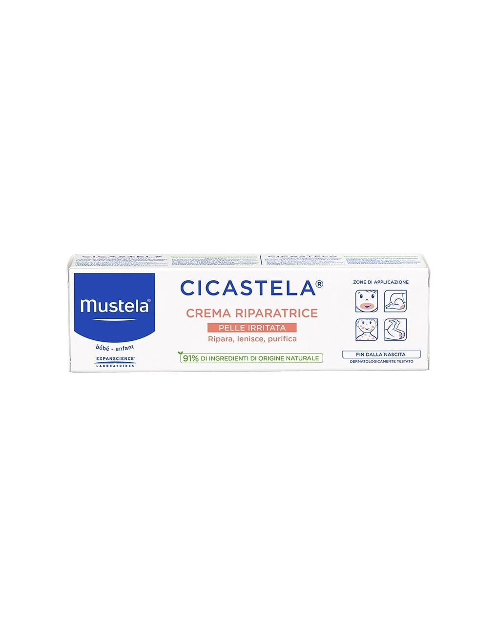 Cicastela crema riparatrice 40 ml - mustela - Mustela