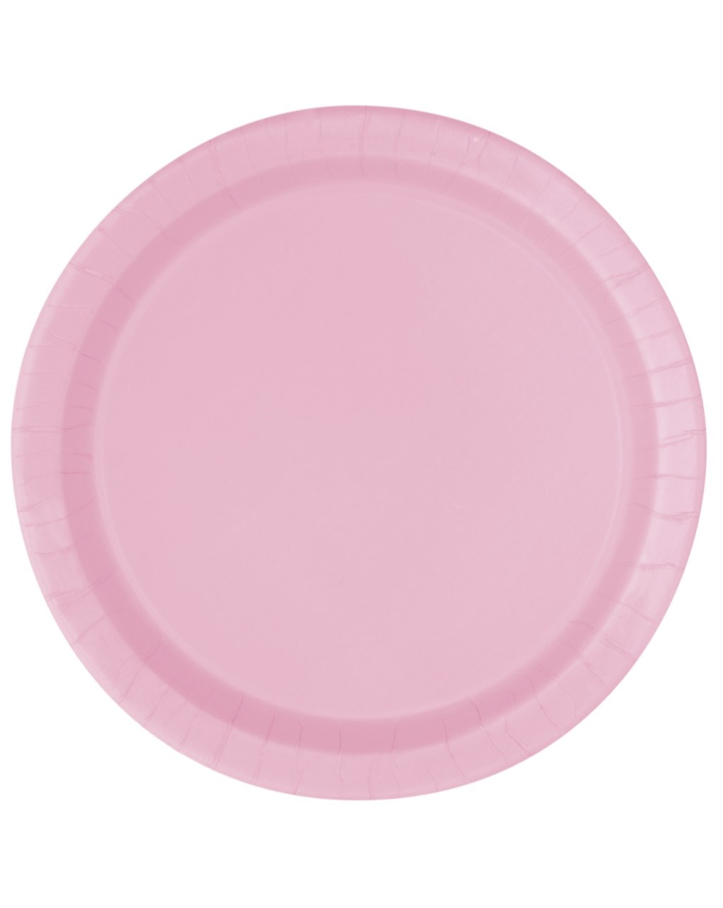 Piatto carta 23 cm - 16 pezzi - rosa pastello