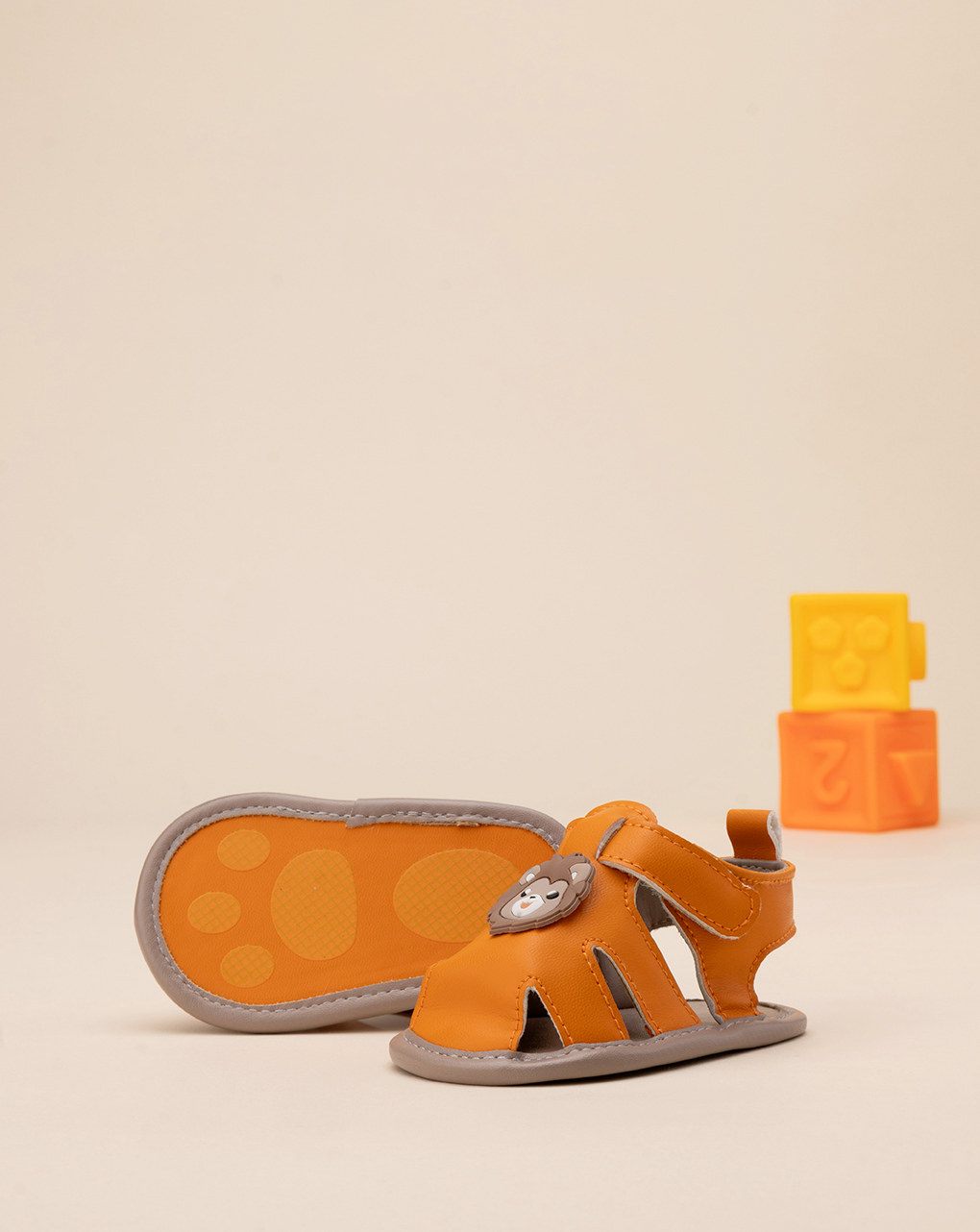 Sandali sand bimbo arancione - Prénatal