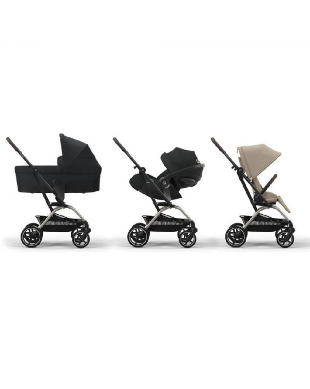 Passeggino eezy s twist+ 2 tpe almond beige - cybex gold