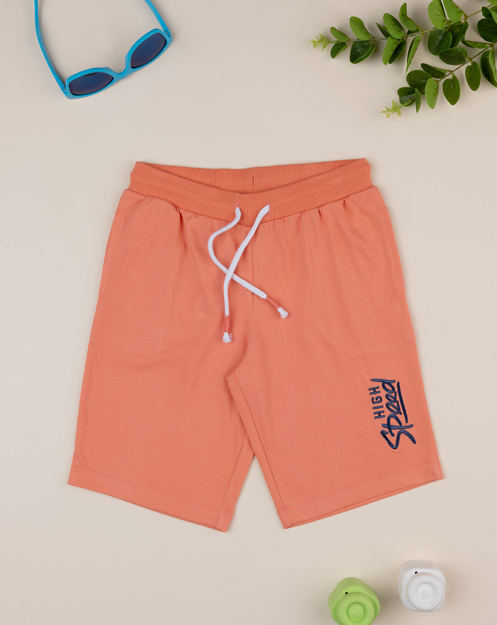 Shorts arancioni bambino