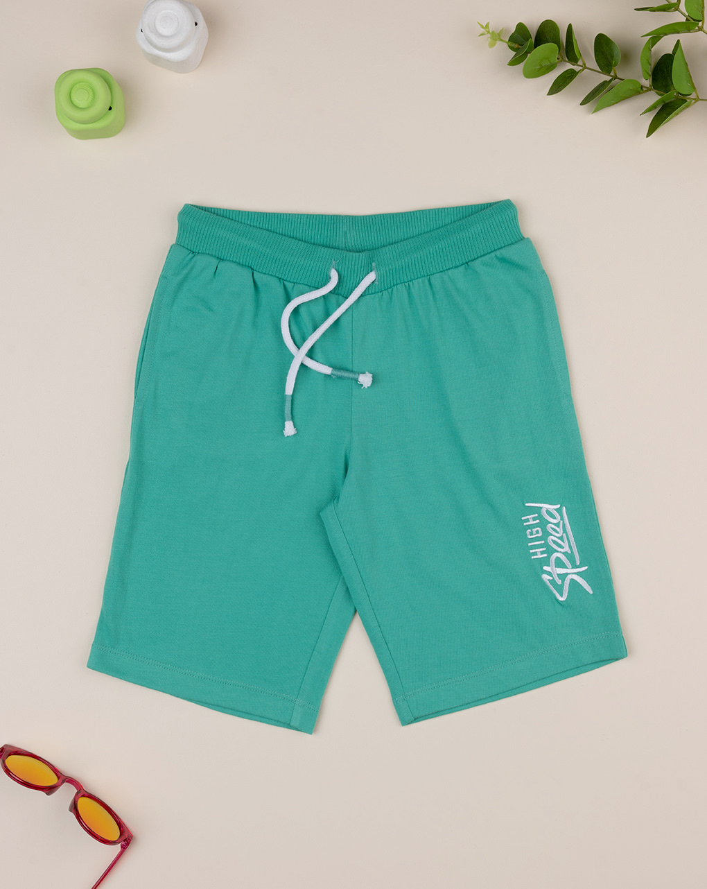 Shorts verdi bambino