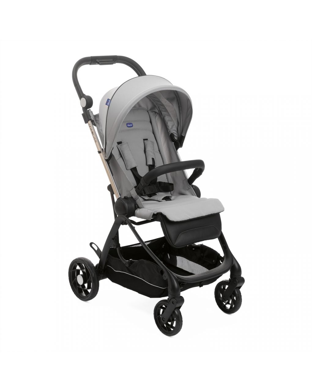 Passeggino chicco one4ever silverleaf