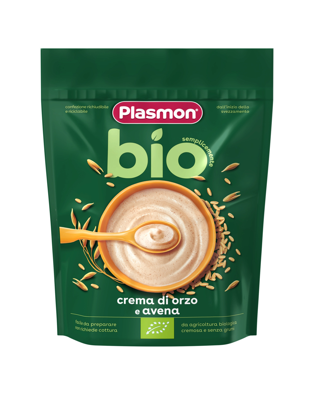 Crema di cereali bio avena e orzo 200gr - plasmon