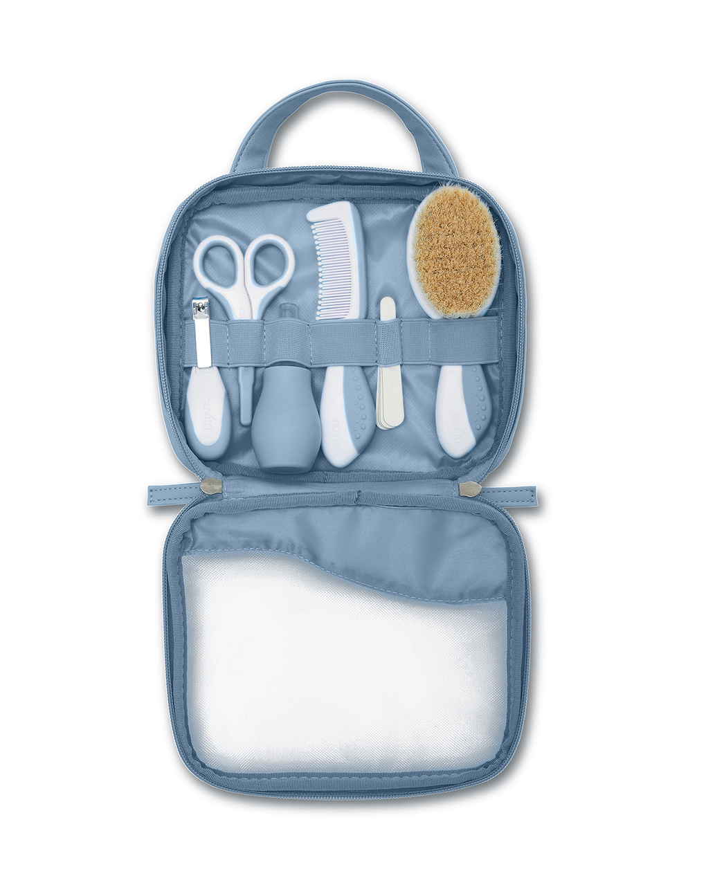 Beauty set per la cura del bambino - 1146 powder blu - nuvita