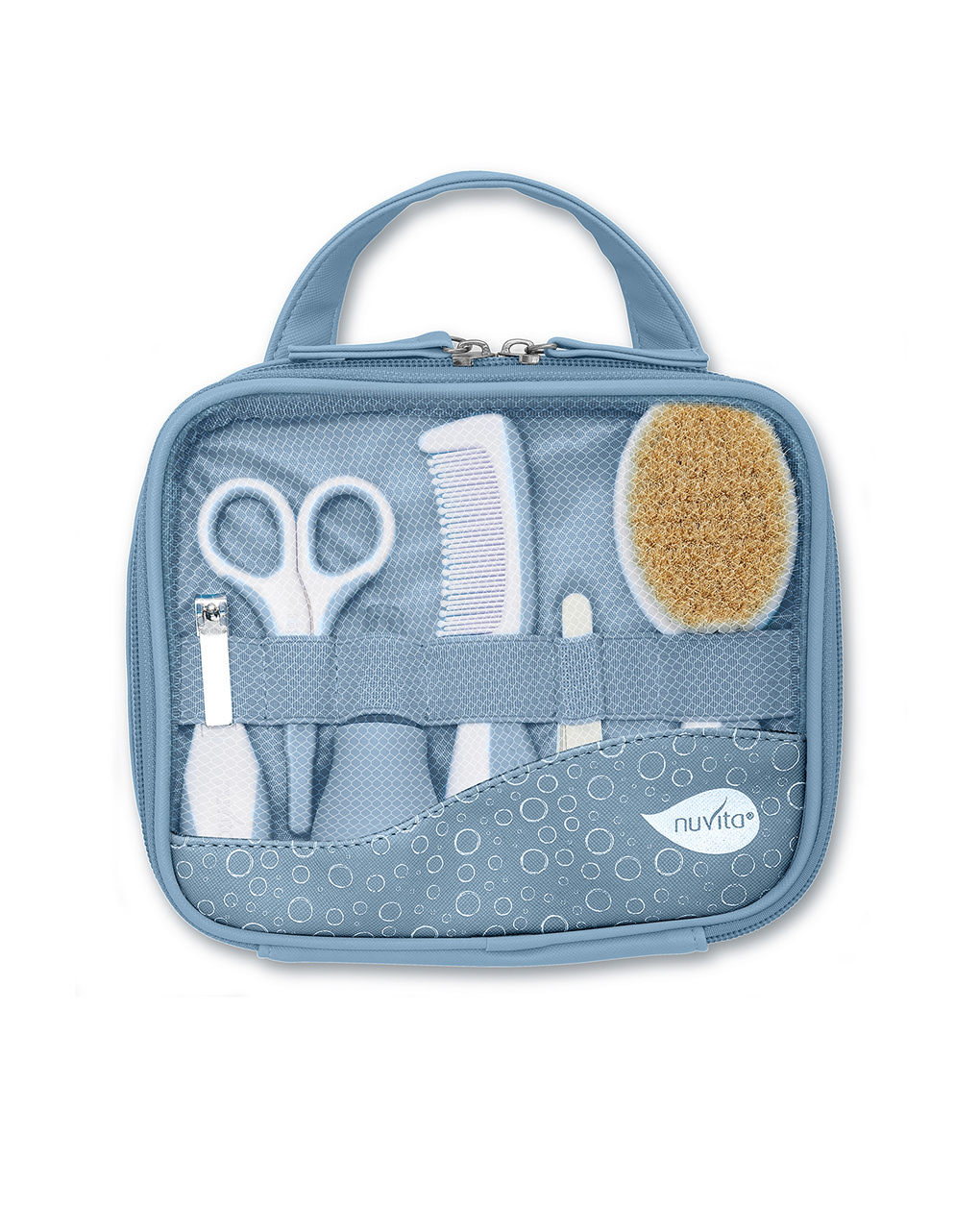 Beauty set per la cura del bambino - 1146 powder blu - nuvita