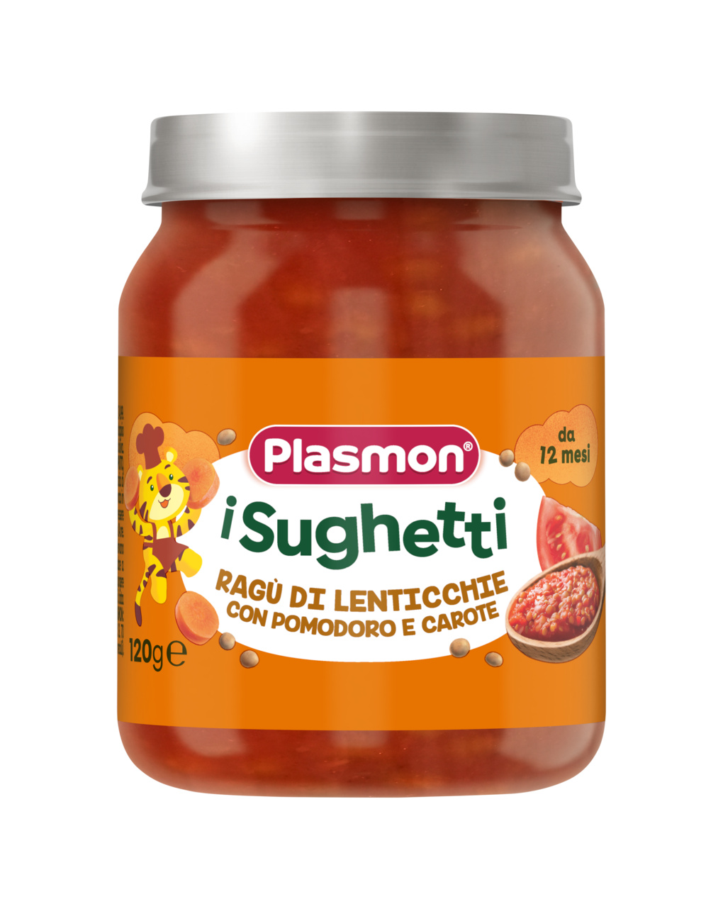 Sughetto ragù di lenticchie 120 gr - plasmon