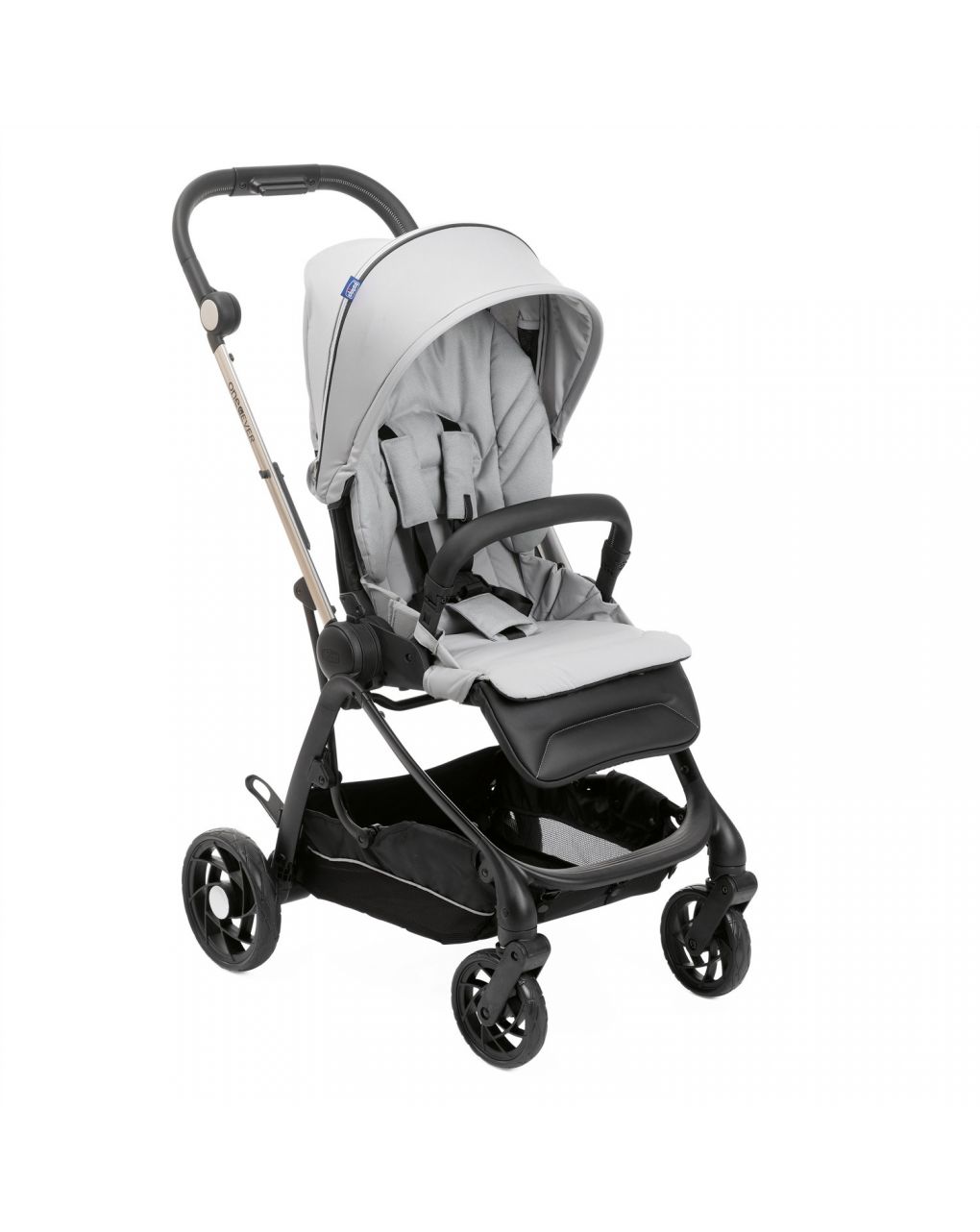 Passeggino chicco one4ever silverleaf