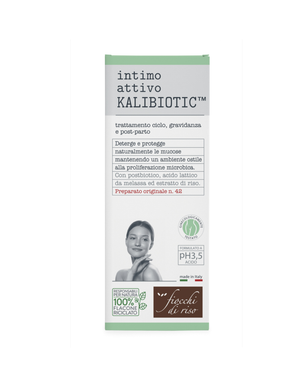 Intimo attivo kalibiotic ph 3.5 | 240 ml - fiocchi di riso