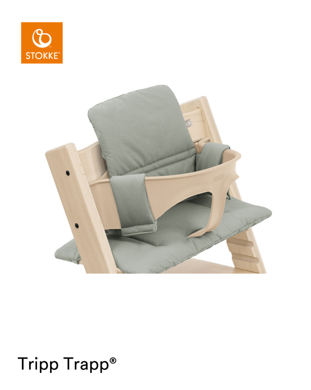 Tripp trapp® classic cushion glacier green – stokke®